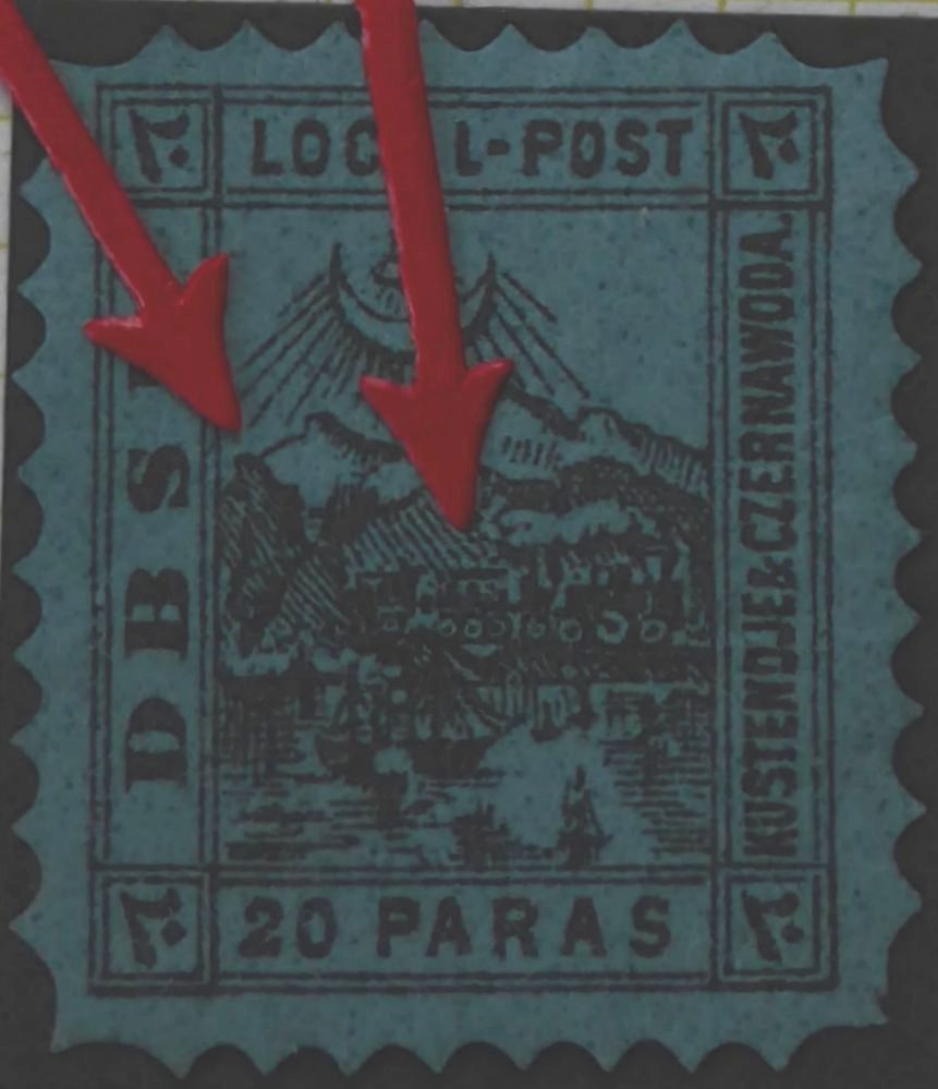 Danube & Black Sea Railway Stamps 1867